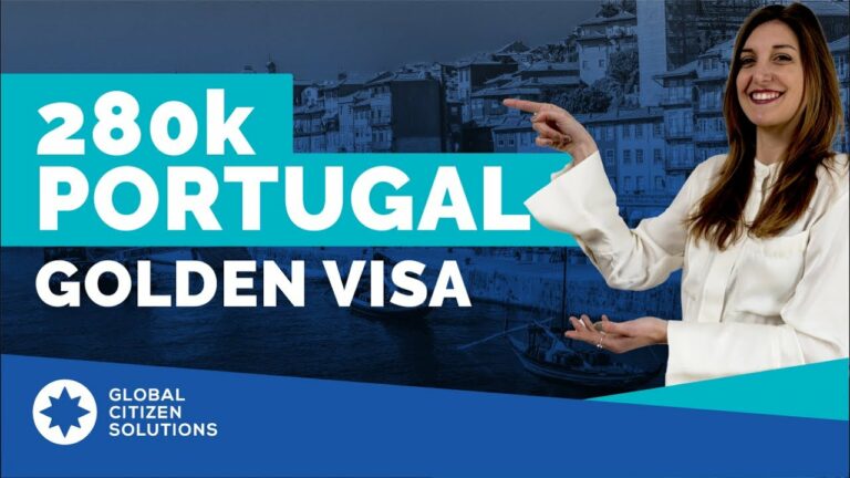 Portugal’s Golden Visa: Get Residency for 280K